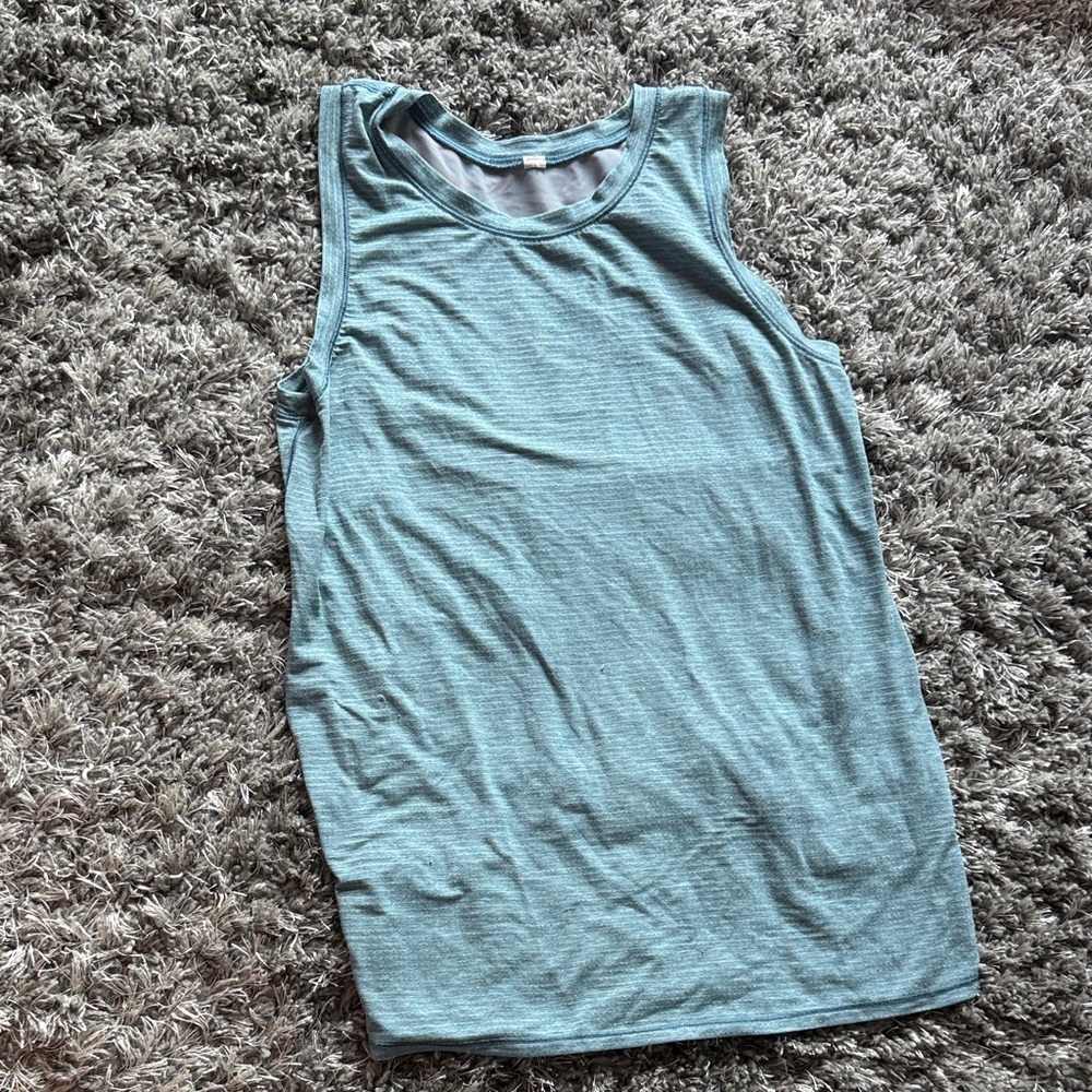 Sleeveless Teal Women's Top
